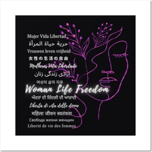 Woman Life Freedom Posters and Art